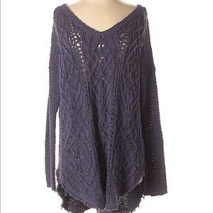 Free People purple sweater size Small-$65